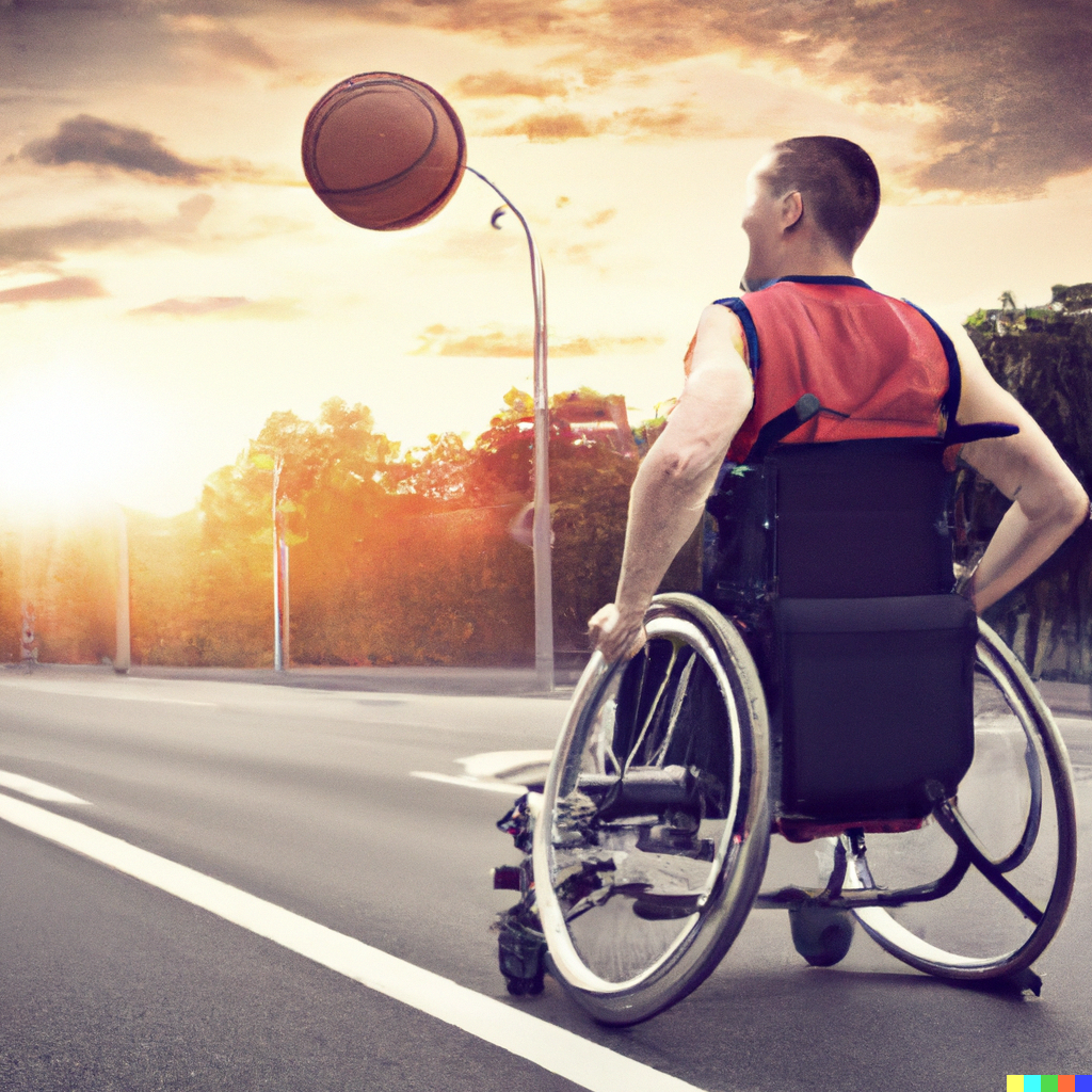 Imagen de persona en silla de ruedas